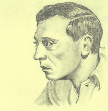 Original Portrait Drawing by Daryl Gannon
