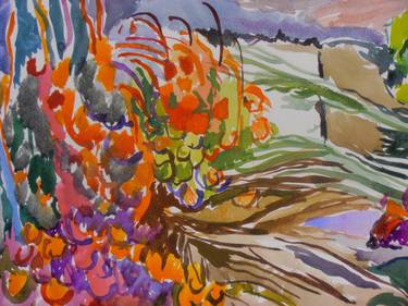 Print of Expressionism Garden Paintings by Luisa Knutt