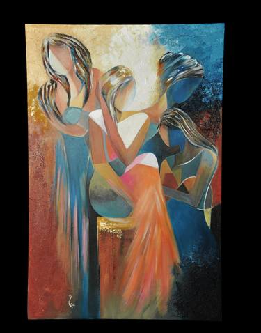 Original Abstract Paintings by Seema Baqi