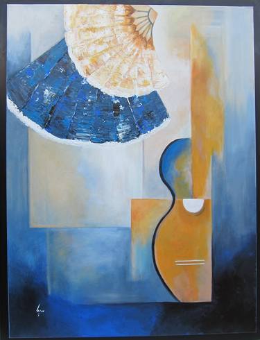 Original Abstract Painting by Seema Baqi