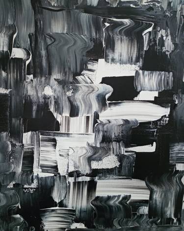Original Abstract Expressionism Abstract Painting by Soraya Painter