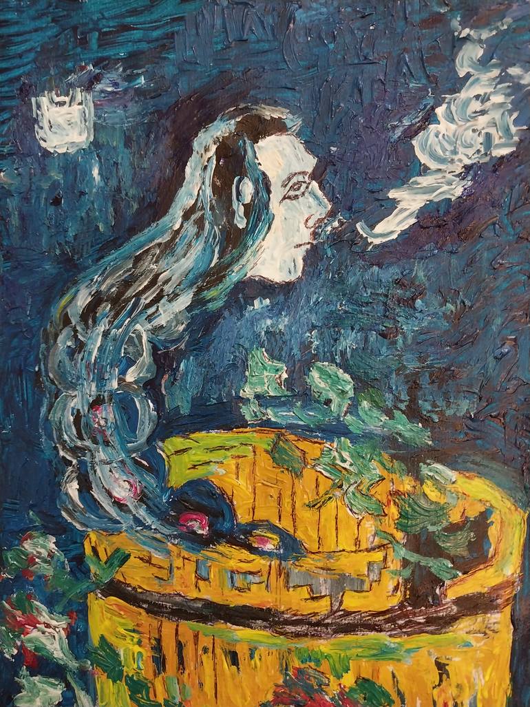 Original Romanticism Health & Beauty Painting by Richio Galvez