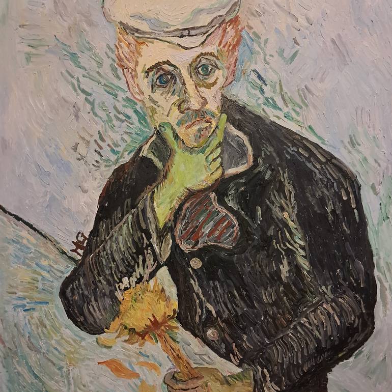 Original Contemporary Time Painting by Richio Galvez