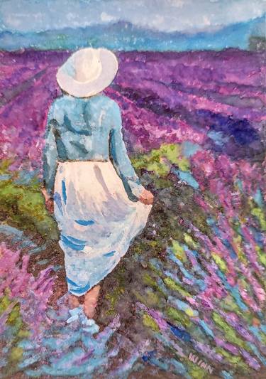 Walk in the Lavender Field thumb
