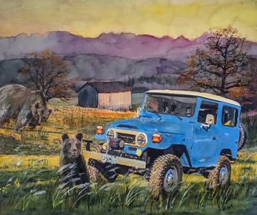 Original Realism Rural Life Painting by Penny Winn