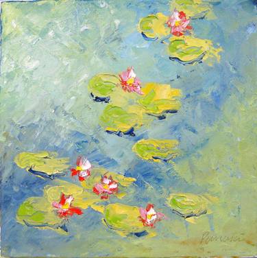 Original Impressionism Floral Paintings by Sal Panasci