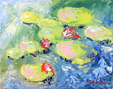 Original Impressionism Floral Paintings by Sal Panasci