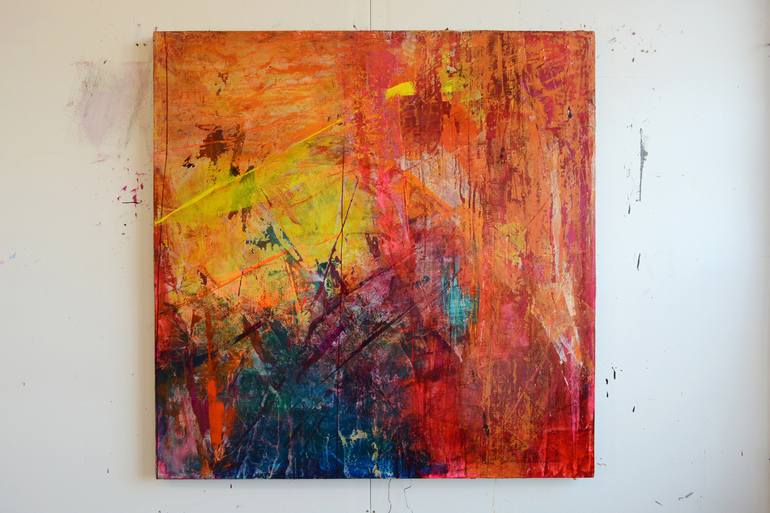Original Abstract Painting by Kimbal Bumstead