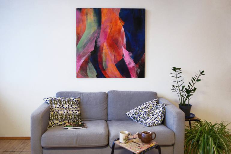 Original Abstract Painting by Kimbal Bumstead