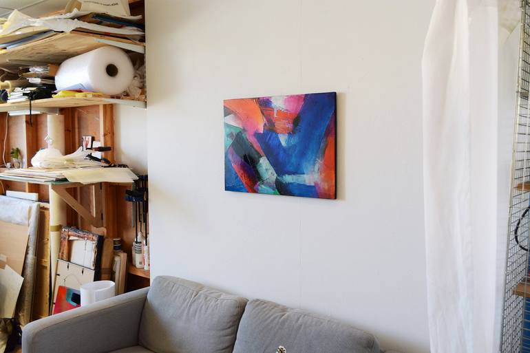 Original Abstract Painting by Kimbal Bumstead