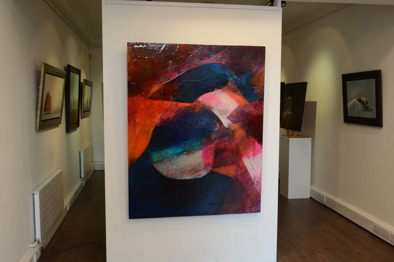 Original Abstract Expressionism Abstract Painting by Kimbal Bumstead