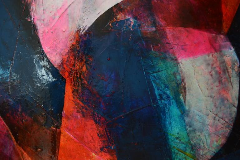 Original Abstract Expressionism Abstract Painting by Kimbal Bumstead