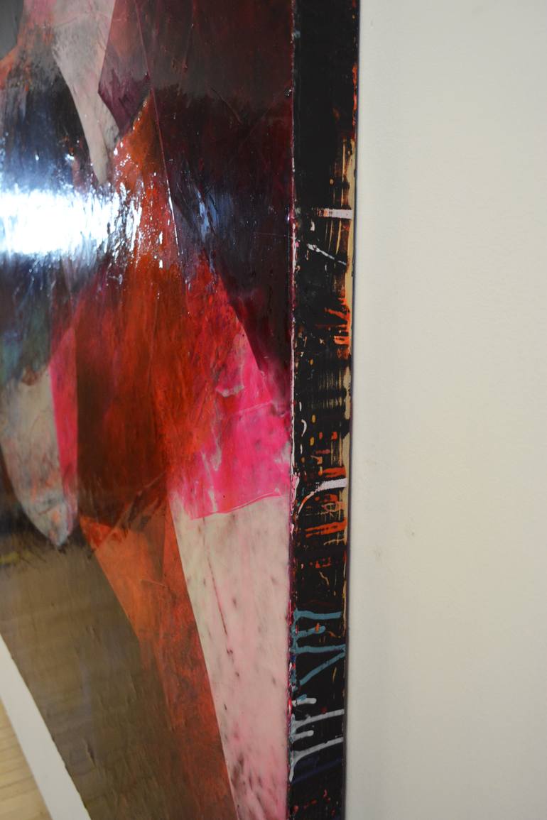 Original Abstract Expressionism Abstract Painting by Kimbal Bumstead