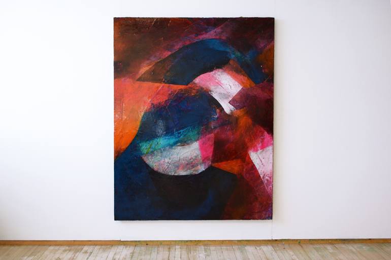 Original Abstract Expressionism Abstract Painting by Kimbal Bumstead