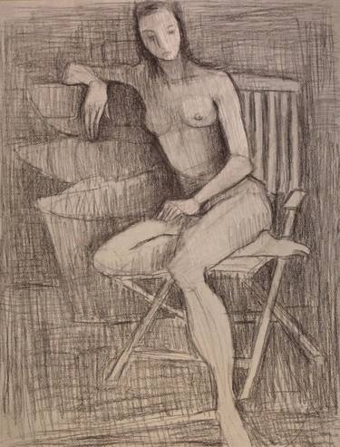 Print of Figurative Nude Drawings by Andrea Kelly