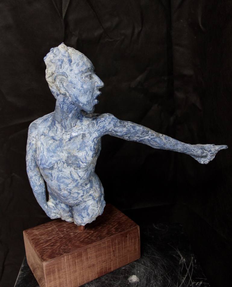 Original 3d Sculpture Women Sculpture by Sallyanne Morgan