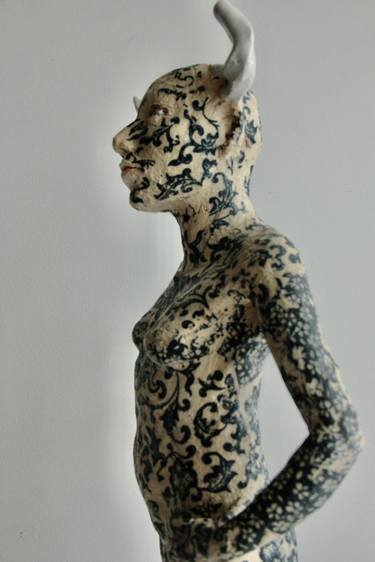 Original Conceptual Women Sculpture by Sallyanne Morgan