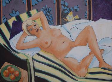 Original Impressionism Nude Paintings by Antonie van Gelder