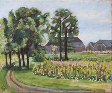 Original Impressionism Landscape Paintings by Antonie van Gelder