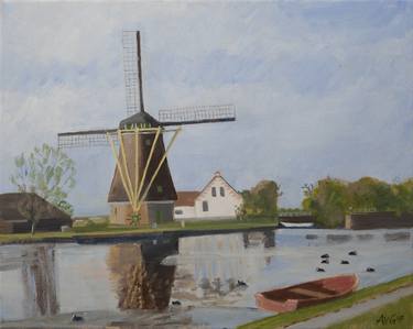 Original Landscape Paintings by Antonie van Gelder