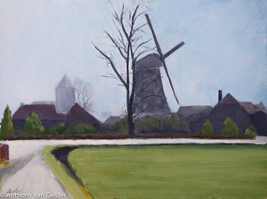 Original Impressionism Landscape Paintings by Antonie van Gelder