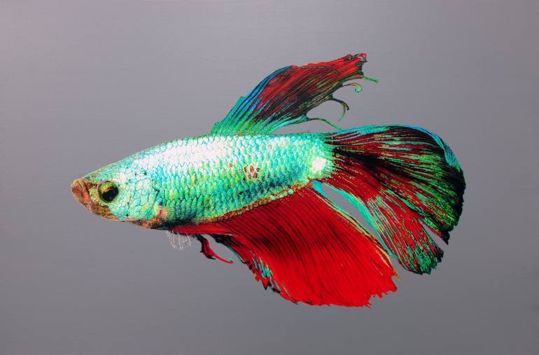 Original Photorealism Animal Paintings by Young-Sung Kim
