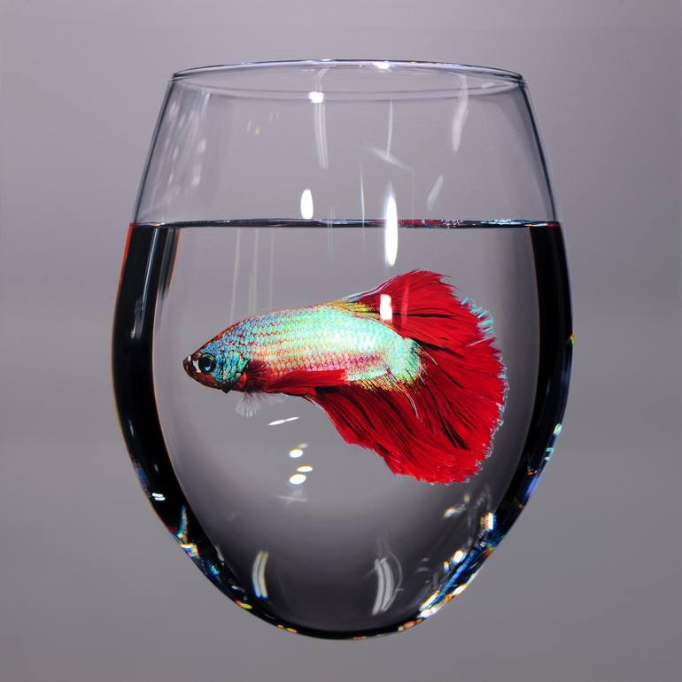 Original Photorealism Animal Paintings by Young-Sung Kim