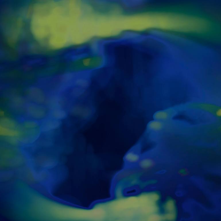 Original Abstract Expressionism Light Digital by Paul Harrison