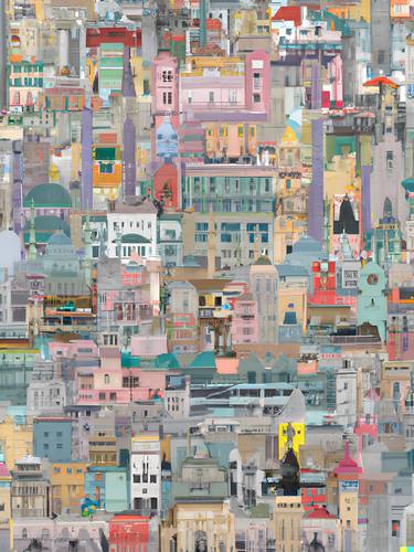 Print of Illustration Architecture Digital by Nedaa Elias