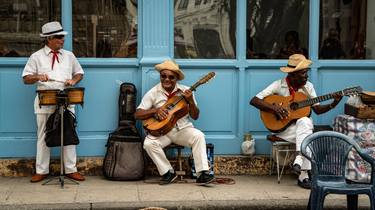 Three Street Musicians - Limited Edition of 10 thumb