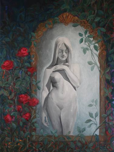 Original Figurative Nude Paintings by johanna furst