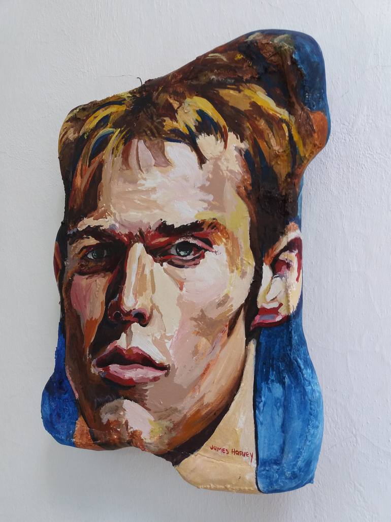 Original Figurative Men Painting by James Harvey