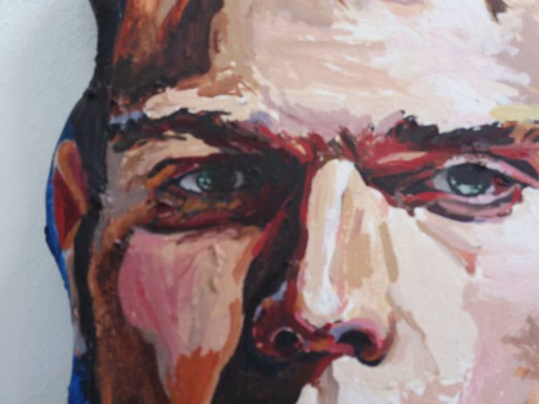 Original Figurative Men Painting by James Harvey