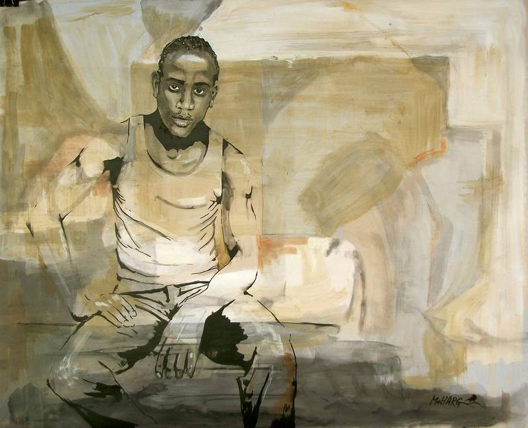 Samuel's oldest son Painting by joe mcharg | Saatchi Art