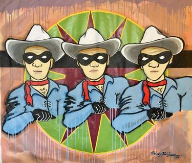 Original Pop Art Pop Culture/Celebrity Paintings by Rodney PANIC Rodriguez