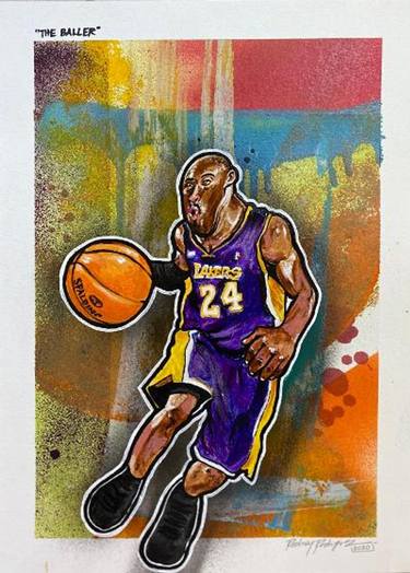 Original Street Art Sport Paintings by Rodney PANIC Rodriguez