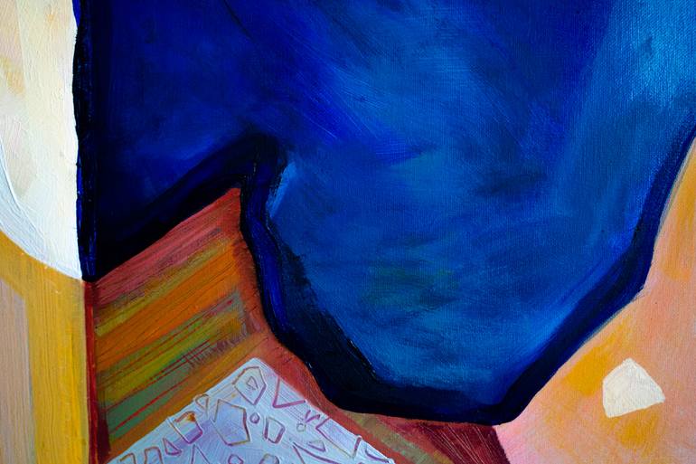 Original Conceptual Abstract Painting by Nevyana Hristova