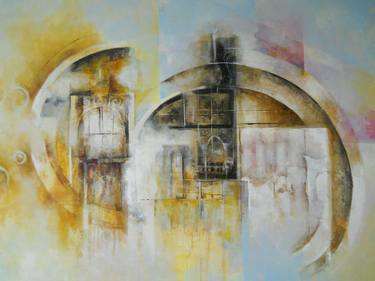 Print of Abstract Architecture Paintings by camelia stancu hudita