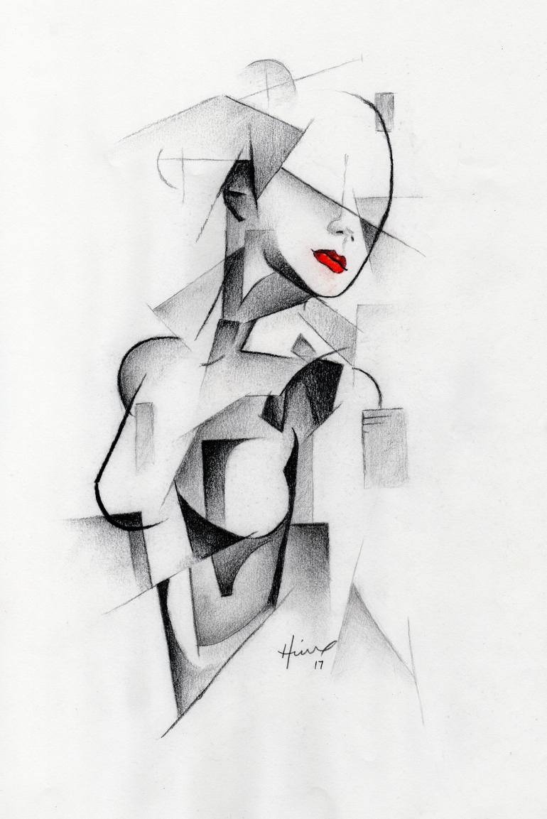 Tell Me Again Drawing by Robert Hickox | Saatchi Art