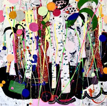 Original Abstract Nature Painting by Ellen Dieter