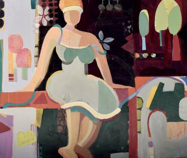 Original Abstract Love Paintings by Ellen Dieter
