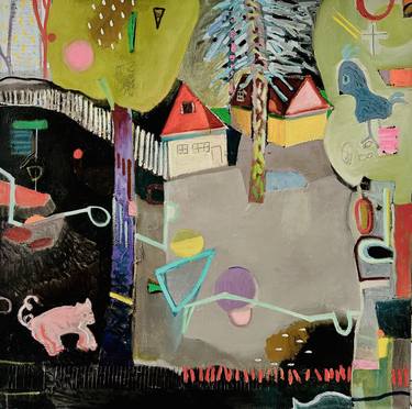 Original Abstract Expressionism Home Paintings by Ellen Dieter