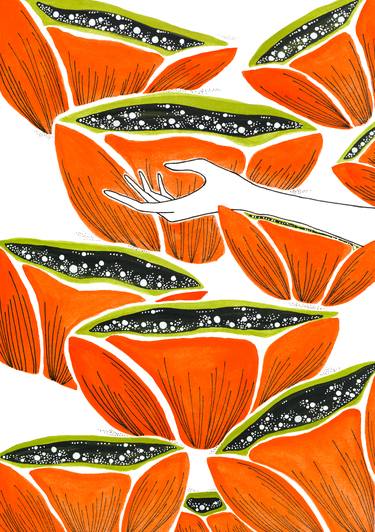 Print of Illustration Floral Paintings by Corina Dragan