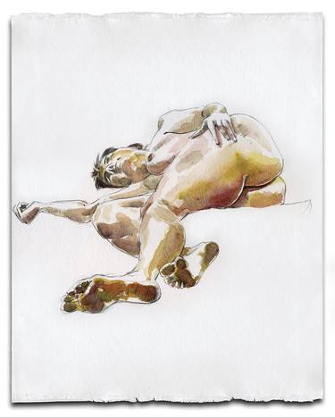 Original Figurative Nude Paintings by Simon Goss