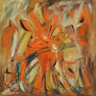 Original Abstract Expressionism Abstract Paintings by Lynne Taetzsch