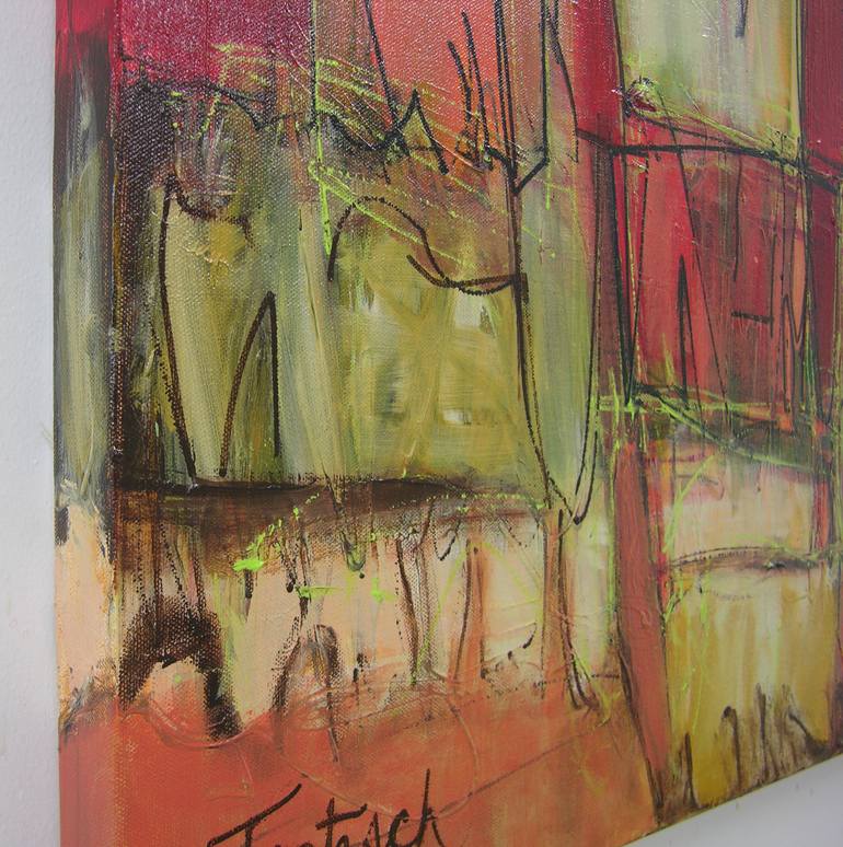 Original Abstract Painting by Lynne Taetzsch