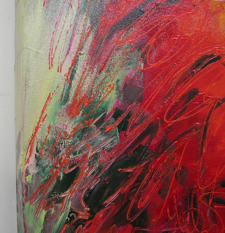 Original Abstract Expressionism Abstract Painting by Lynne Taetzsch