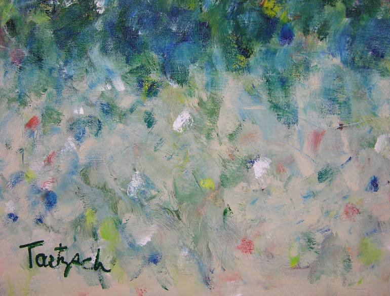 Original Abstract Landscape Painting by Lynne Taetzsch