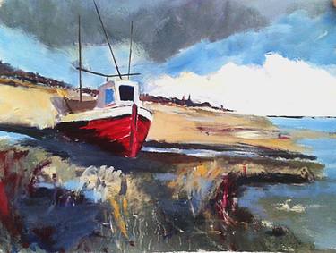 Original Boat Paintings by Christopher Oddie