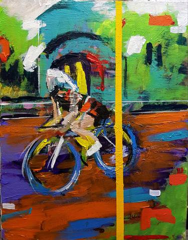 Original Sports Paintings by Christopher Oddie